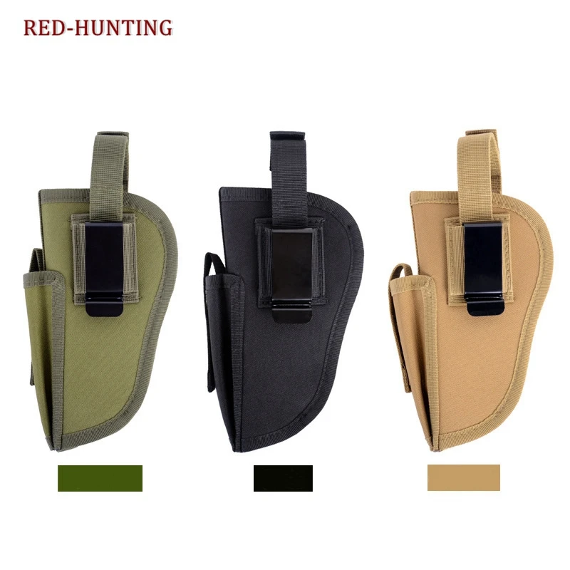 Тактическая Кобура Для Пистолетов glock 17 19 18C /PPK/P226/M9A1/1911 со слотом для журналов EDC с