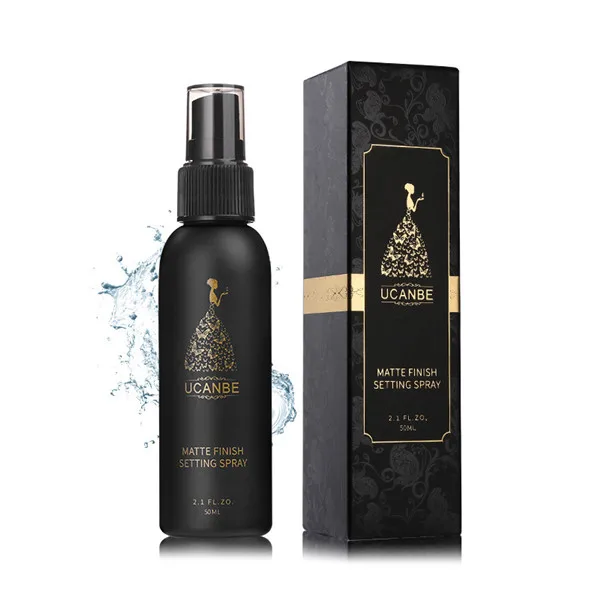 50ML UCANBE макияж установка спрей 50 мл матовая установка спрей контроль масла естественное длительное увлажнение макияж Fix спрей для основы TSLM1 - Цвет: 50ML