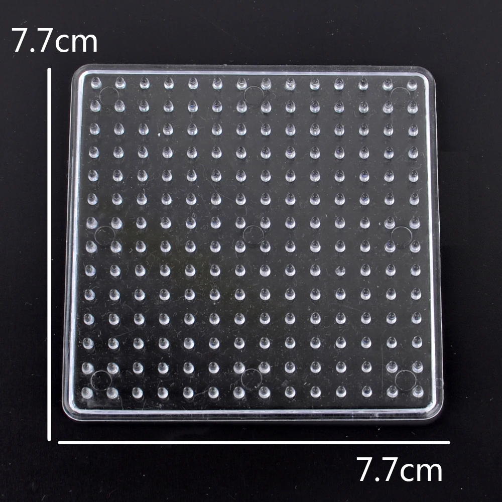 

5mm Hama Beads Perler Beads Small Pegboards Square Hexagon Round Heart 6 Star Pegboard Fuse Beads Template Jigsaw Board