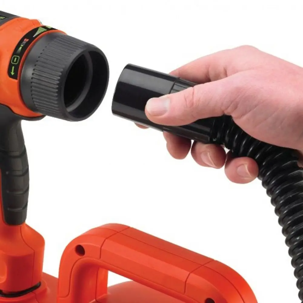 Напольный краскопульт BLACK + DECKER HVLP400 (400Вт 1.2л шланг 6м) | Инструменты