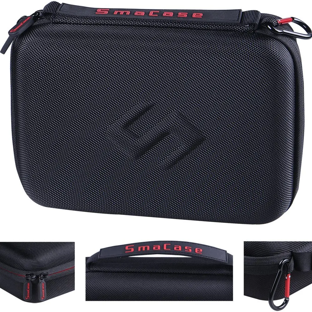 Чехол Smatree G160 для Gopro Hero 7/6/4/3 + сумка в жестком корпусе путешествий DJI OSMO Action|case for