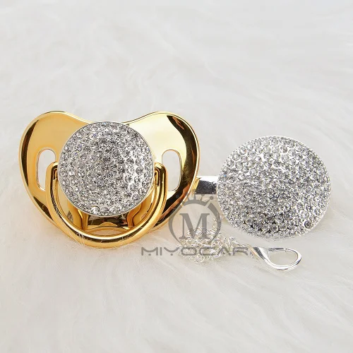 AS--8 6-18m MIYOCAR BLING all bling соска и Соска-пустышка уникальный дизайн для ребенка SGS сертификат Безопасный и уникальный как - Цвет: AS--8 6-18m