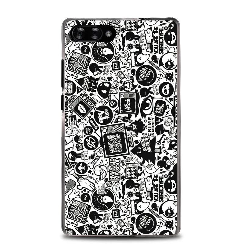 Чехол для телефона Doogee Mix Coque Жесткий Пластиковый Для Модный чехол с рисунком