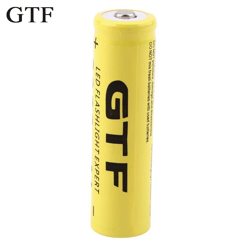 GTF 1 шт. 3 7 V 18650 Батарея 9900 мА/ч литий ионный аккумулятор Перезаряжаемые для