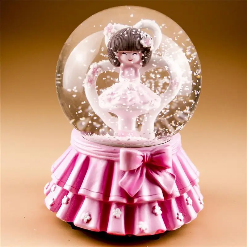 Для девушки Carrossel Musically пишущая машинка Muziekdoos Snow Globe De Musica Boite A Musique Carousel Caja
