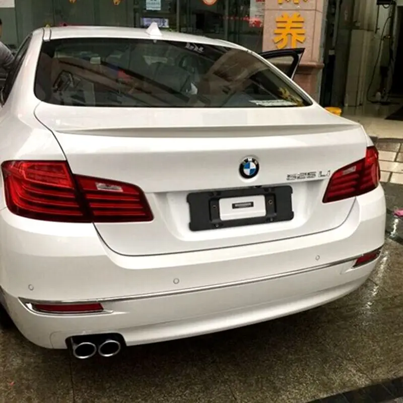 F10 ABS пластик Неокрашенный Праймер авто заднее крыло спойлер для BMW 5 серии 2010 2011 2012