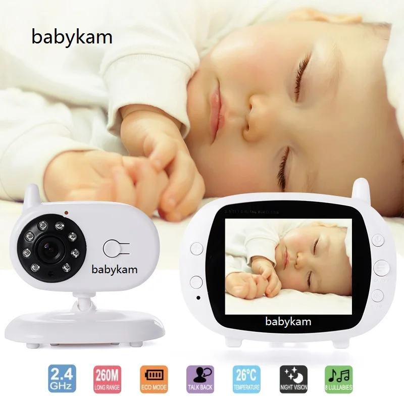 855 baba eletronics bebe монитор 3 5 дюймов ЖК дисплей Детская няня ИК Ночное Видение домофон