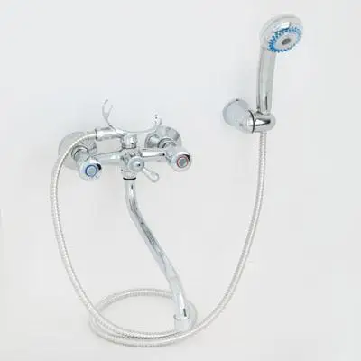 Смеситель для ванны &quotCRYSTAL MIX&quot керамика кран буксы 1/2 хром|bath mixer|bath faucetmixer bath |