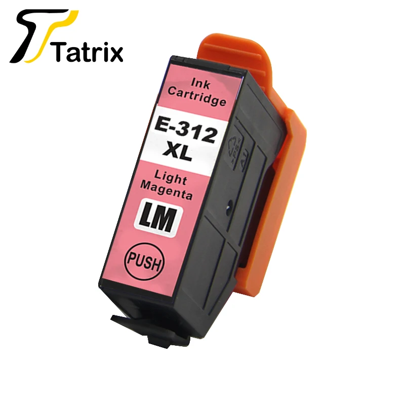 6PK Tatrix новые патрон чернил для принтера Epson 312XL T312 совместимые чернильные