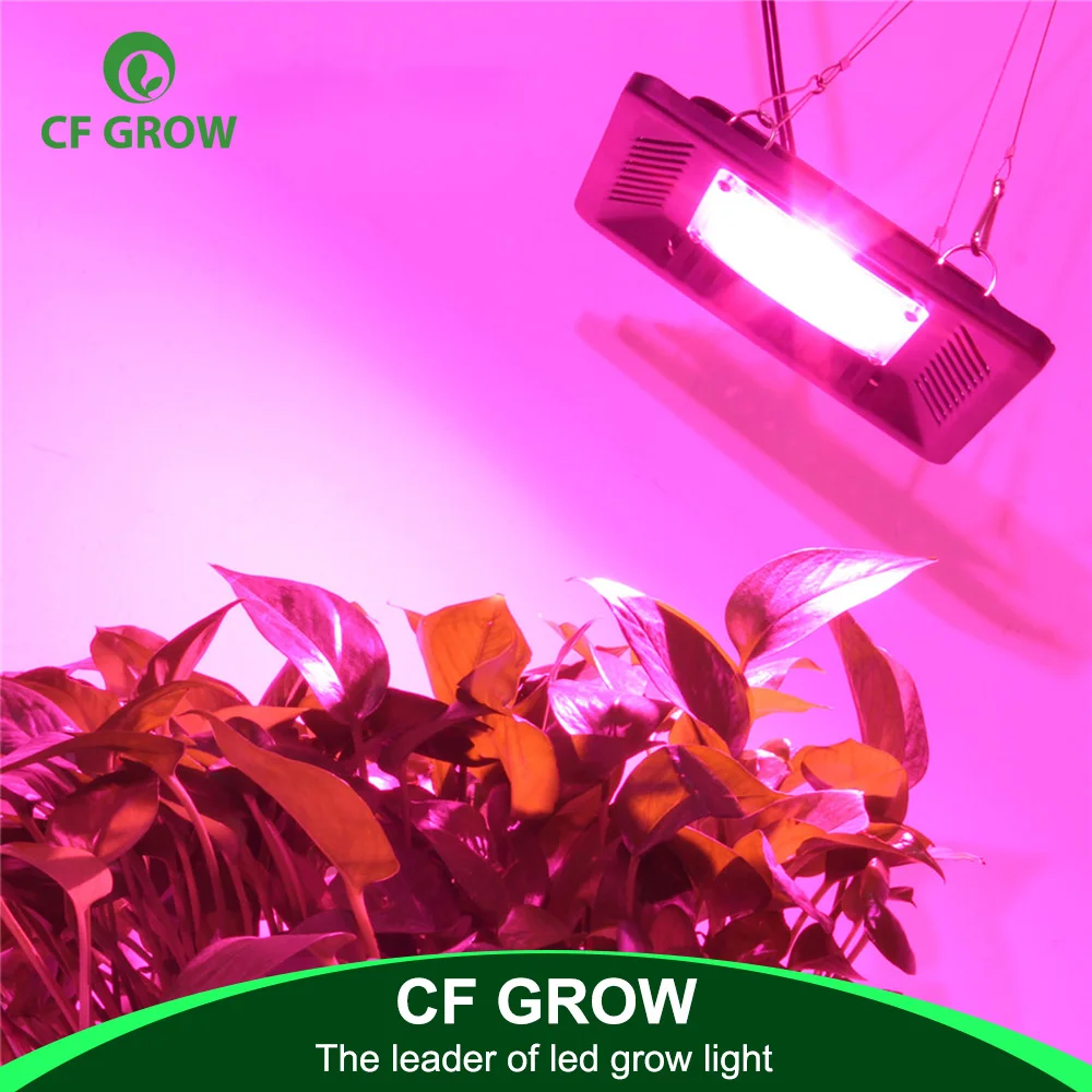 COB светодиодный светильник для выращивания растений, полный спектр, 100 Вт, водонепроницаемый, IP67, для растений, для помещений, гидропоники, па... от AliExpress RU&CIS NEW