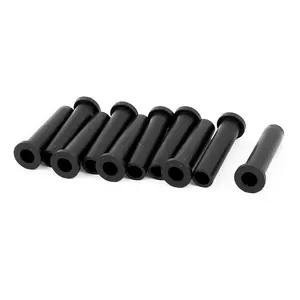 UXCELL 10Pcslot 4# 33mm Length 5mm Inner Dia Rubber Strain Relief Cord Boot Protector Cable Sleeve Hose For Power Tool