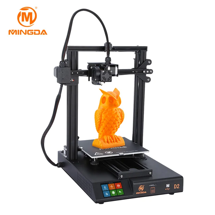 MINGDA 10-й юбилей walk-out цена MINGDA D2 230*230*260 мм DIY 3d принтер с дистанционным управлением Wi-Fi