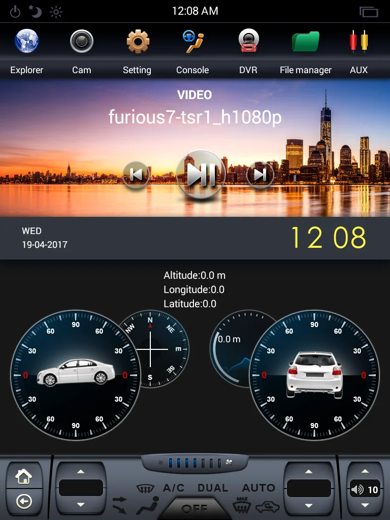 10.4 Inch PX3 Android 7.1 Car Radio Stereo GPS Headunit For KIA CERATO K3 Multimedia Auto Video Player Ram 2G Rom 32G | Автомобили и