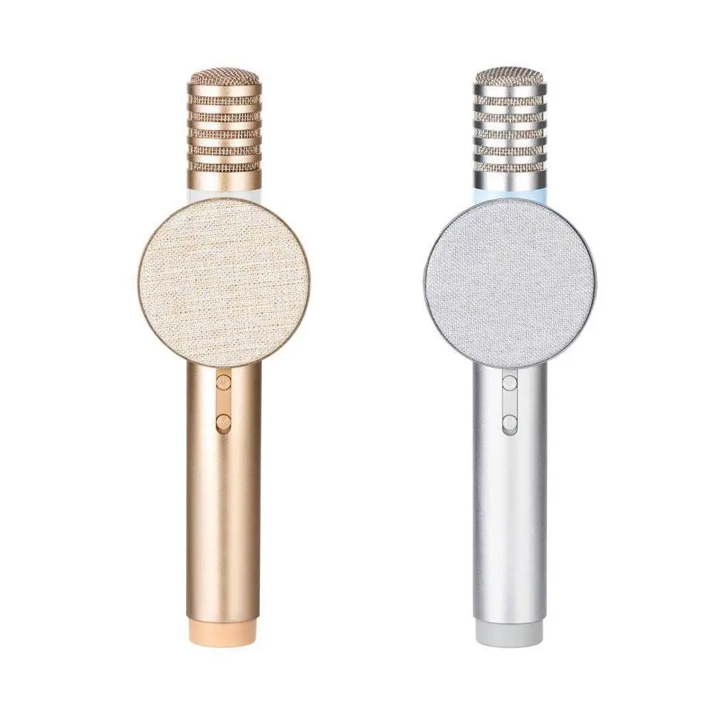 Bluetooth микрофон X1 для караоке и воспроизведения музыки шумо-стирание DSP 2 вида
