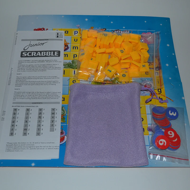 Двухуровневая игра в слова двусторонняя настольные и картинки цвета счетчики