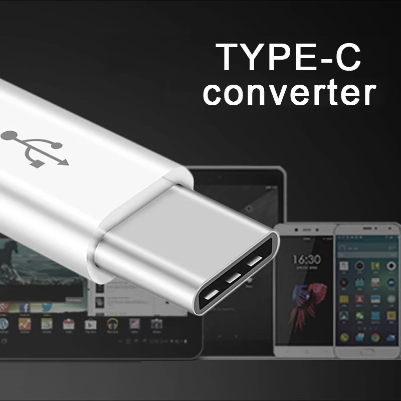 Переходник с Mini Type C на Micro USB для телефона Android|Переходники и адаптеры| |