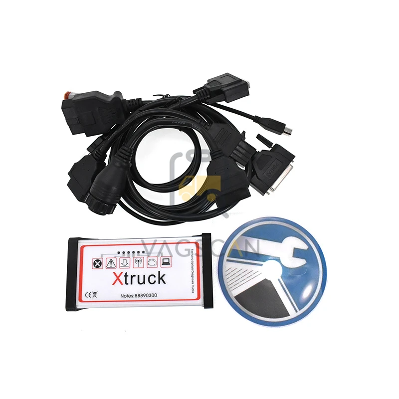 Диагностический сканер Xtruck Y1 vocom 88890300 для Volvo /Volvo /Renault/UD/Mack + Toughbook CF52|Анализатор