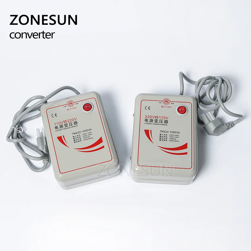 Трансформатор мощности ZONESUN 500 Вт 1000 2000 3000 220 В преобразователь напряжения 110 в для