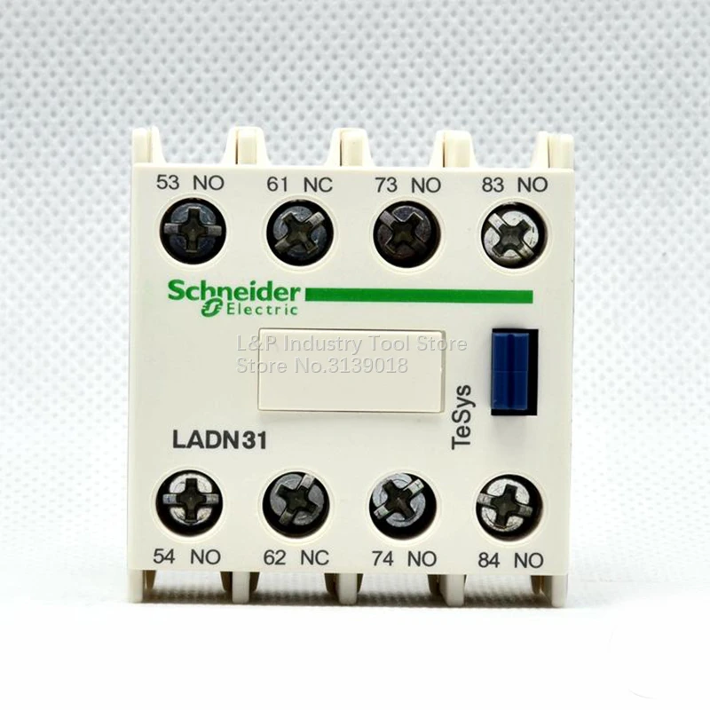 Новый оригинальный Schneider LADN31C вспомогательный Контактный блок магнитный контакт