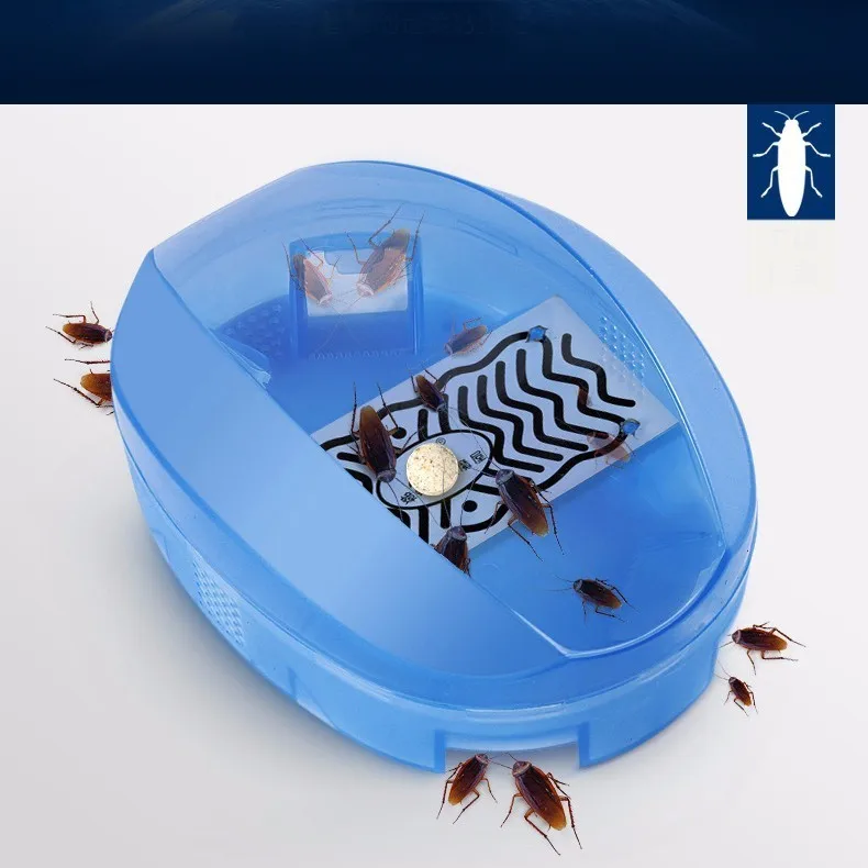 Hot Sale Insect Bug Traps Catcher Cockroach Ant Bed Flea Termites Flies Pest Control Tool Killer Box House Bait | Дом и сад