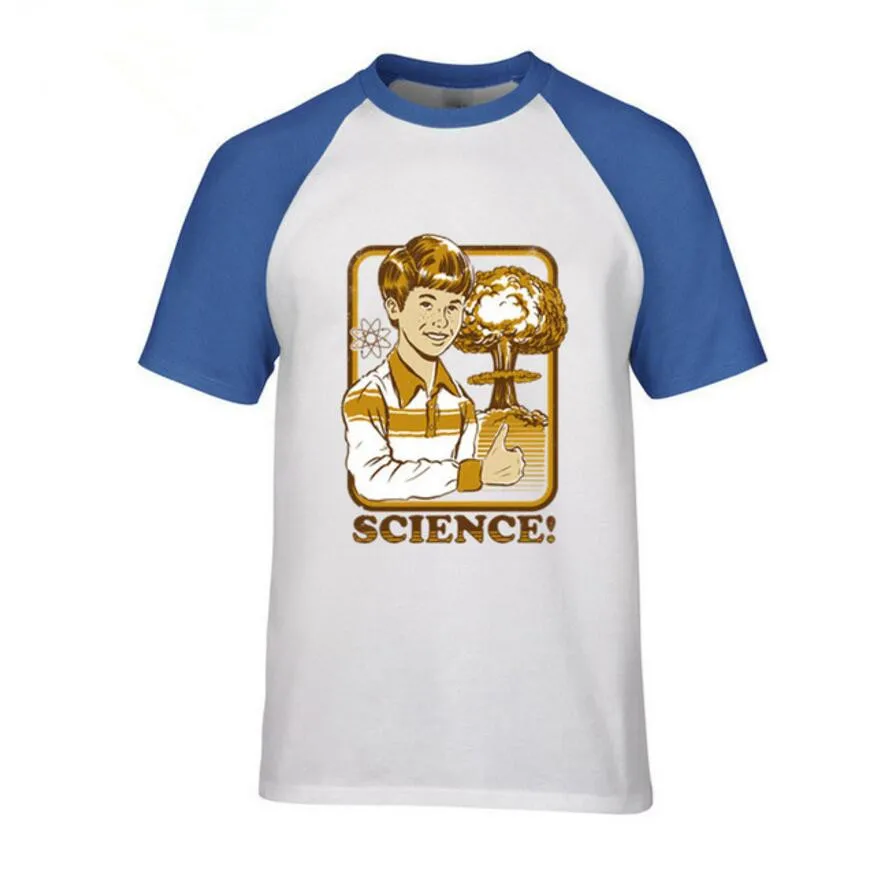 Винтажная Новинка футболка для мужчин Science sci fi футболки Geek relativity Теория большого