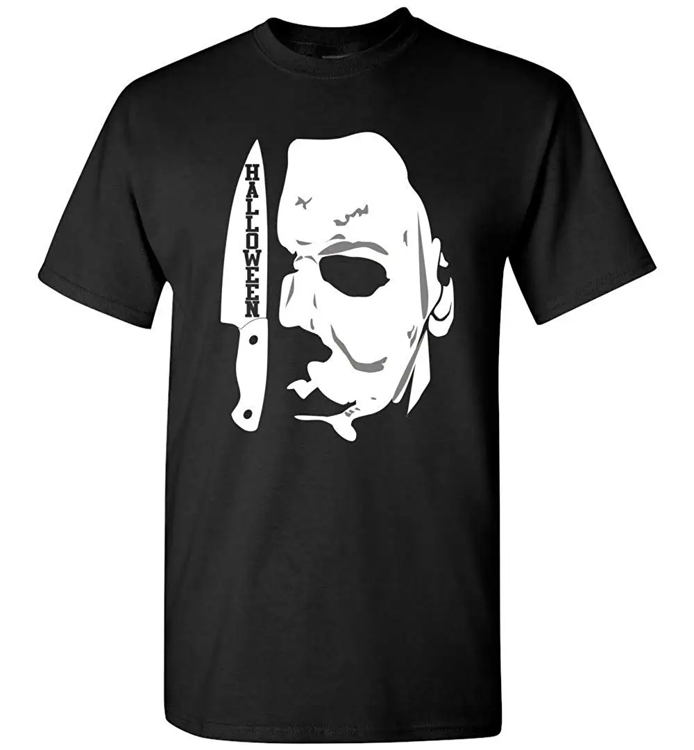 

Michael Myers It'S Halloween Time 2019 Summer New Arrvial Style Fashion Men Funny Tee Shirts