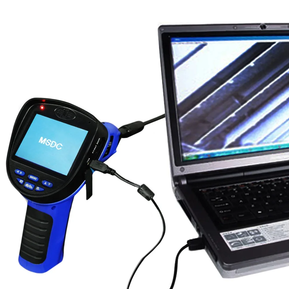 5 мм Камера видео контроль ручной промышленных 6 светодиодный свет эндоскопа 1 м