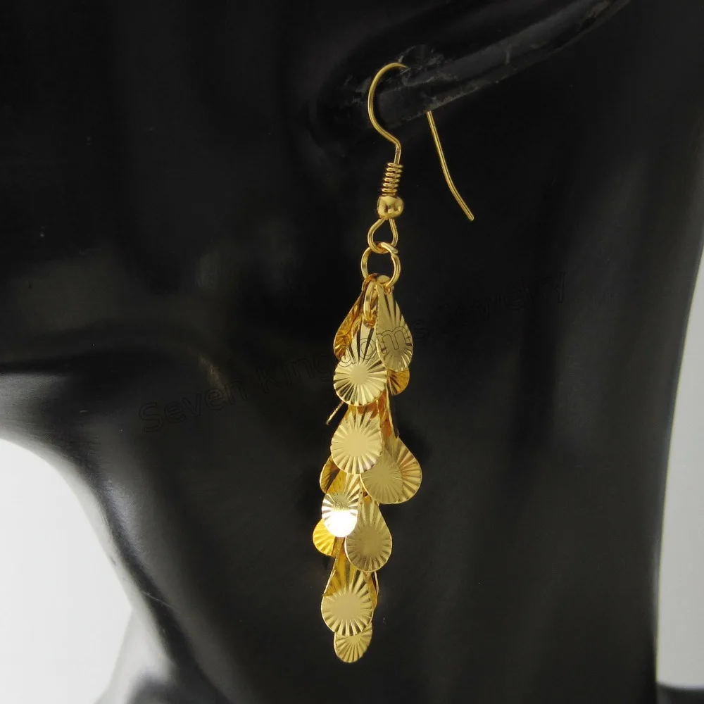 6 видов стилей крючком Висячие Серьги разных тема много круглой формы в форме