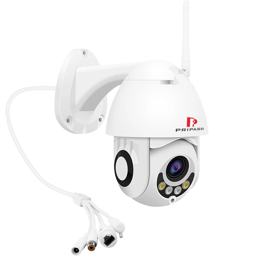 Беспроводная домашняя камера видеонаблюдения 1080P 2 Мп Wi Fi HD 360 слежения PTZ с