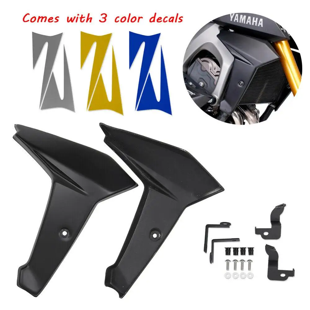 Обтекатель для боковой панели радиатора Yamaha FZ MT FJ 09 2014 2015 MT09 FZ09|Накладки и