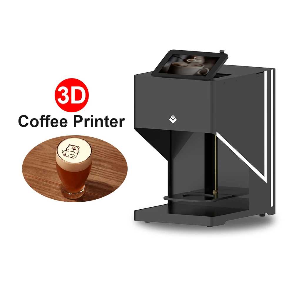Автоматический кофейный принтер 3D селфи принтеры с Wi Fi для кофе капучино конфет