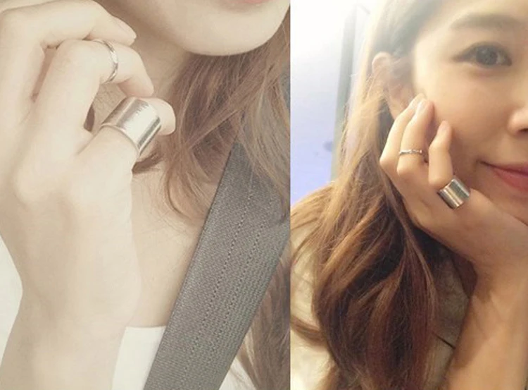 3 шт./компл. Панк Польский Золотой Серебряный стек простой браслет средней длины