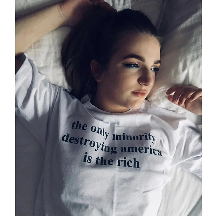 Женская футболка с надписью camiseta feminina Повседневная принтом в виде забавных букв