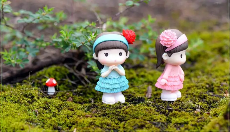 5 см милые девушки юбки украшения для миниатюрных садов игрушки zakka небольшое