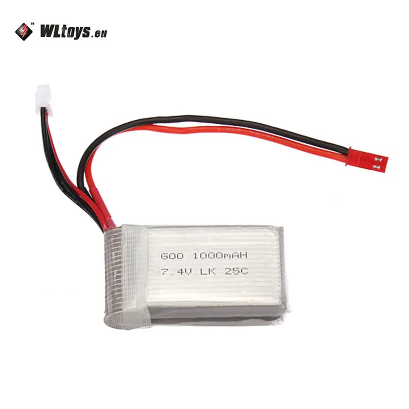 Оригинальный WLtoys V912 V915 Модернизированный Li-po Батарея 7 4 V 2 S 1000 мА/ч 25C для запасные