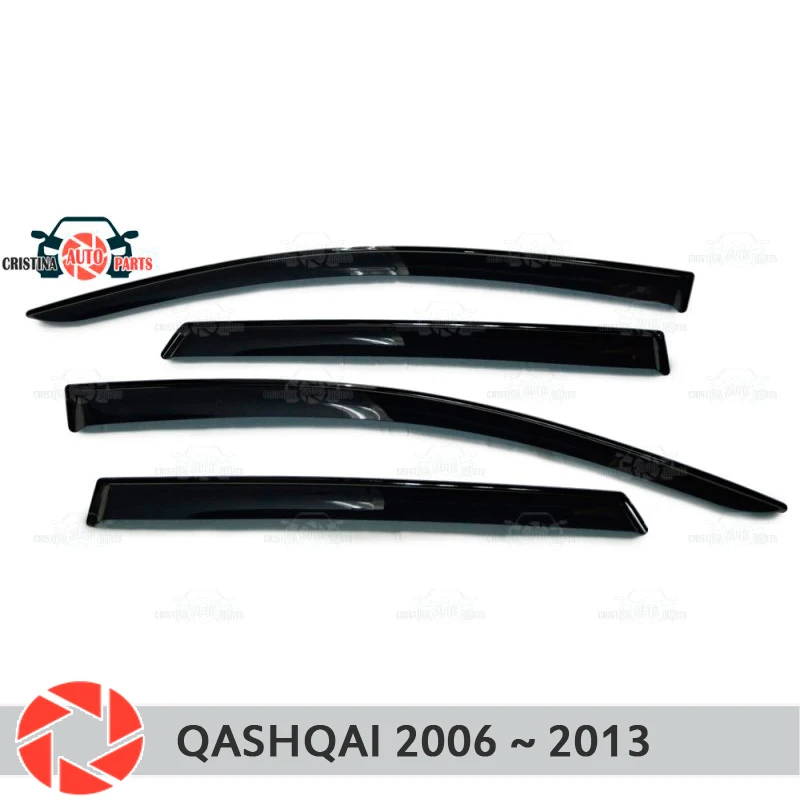 Оконный дефлектор для Nissan Qashqai 2006 2013 от дождя защита грязи украшение автомобиля