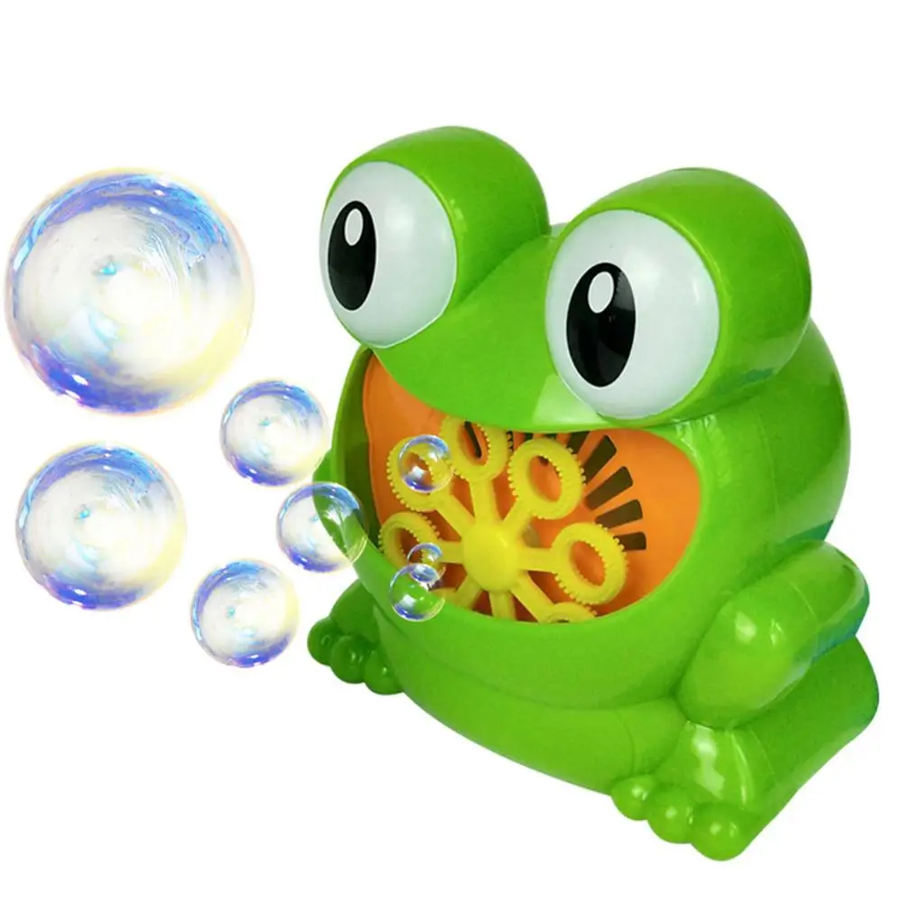 Пузырьковая машина крабы музыка светильник Электрический Bubble Maker для малышей и