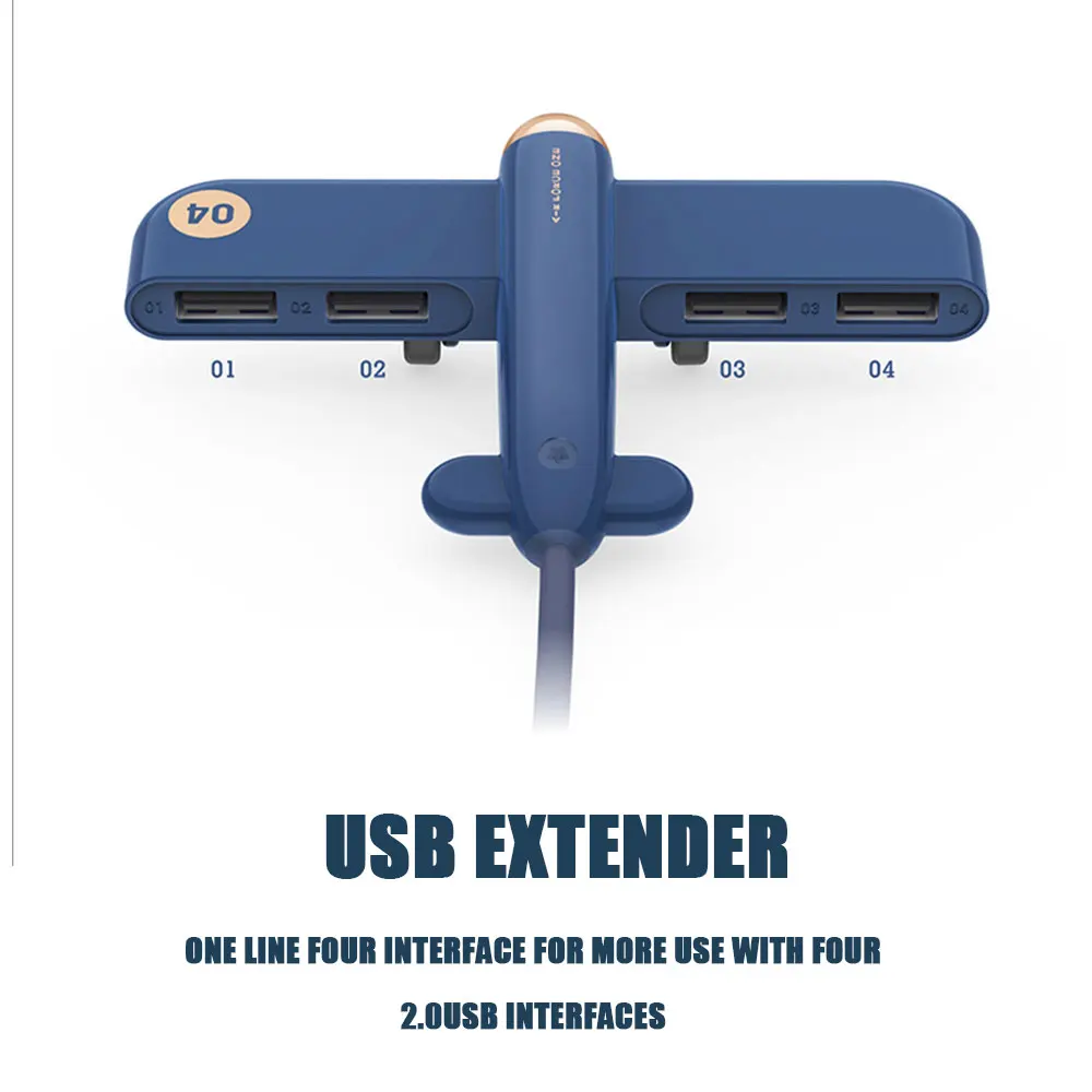 3LIFE Air Force One USB расширения 4 порта USB 2,0 мульти передача данных расширение USB порт концентратор расширитель Acessórios de Computador