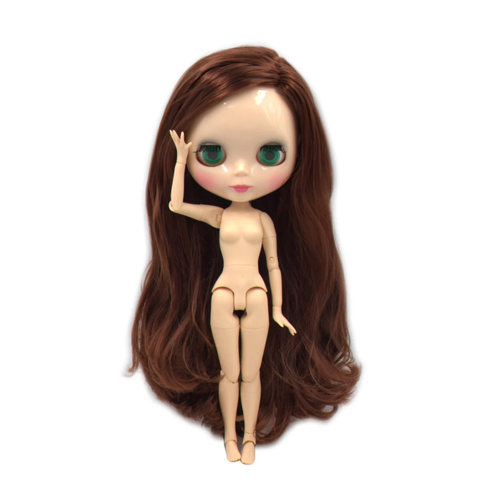Ледяная кукла DBS Blyth 1/6 bjd боковая расческа темно красные волосы совместное тело