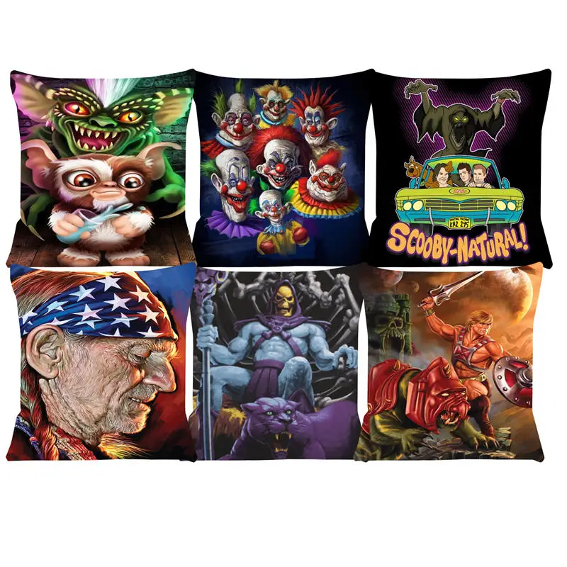 Фото New Cushion Cover He Man Willie Pillow Case Chair cushion Home Decorative Throw 45x45 Pillow Cover Car SJ-065 №1