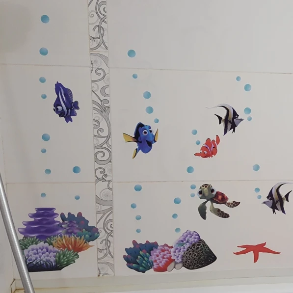 Find Nemo Dory Fish Wall Decals Kids Bedroom Bathroom Decorative Stickers Diy Cartoon Movie Animals Mural Art Children Gift Fish Wall Decal Decorative Stickerswall Decals Aliexpress