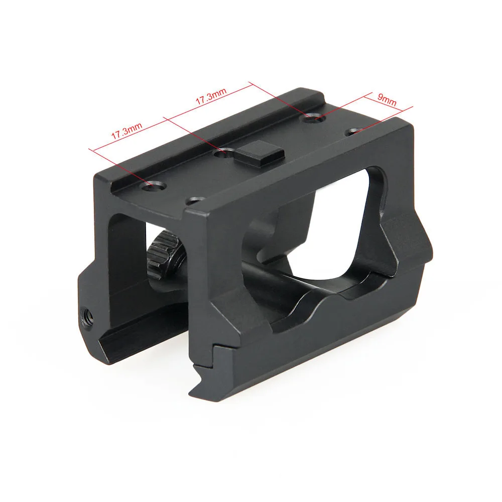Крепление для прицела PPT черное крепление T2 Red Dot Sight gz240149|scope mount|riser mounttactical scope mounts |