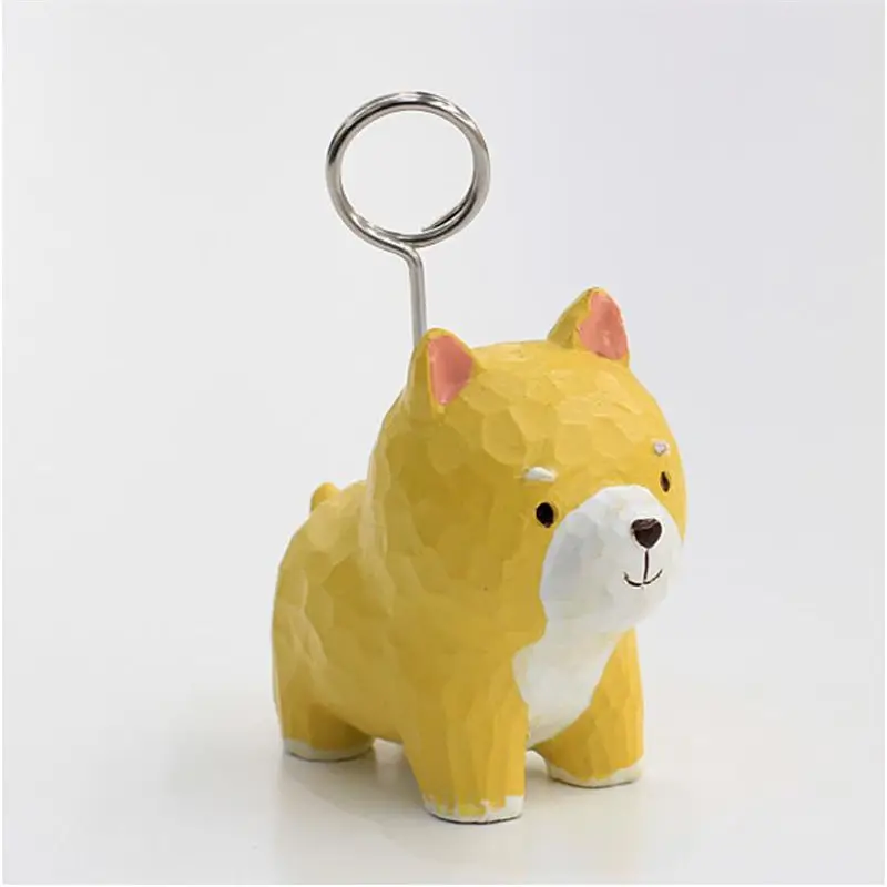 Coloffice креативная Памятка зажим Хаски овчарка с рисунком Смола собака