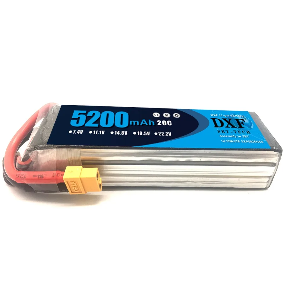 2 шт. 11 1 В 5200 мАч 3S 20C DXF Lipo аккумулятор для Walkera QR X350 PRO RC Drone Quadcopter Запасные Части