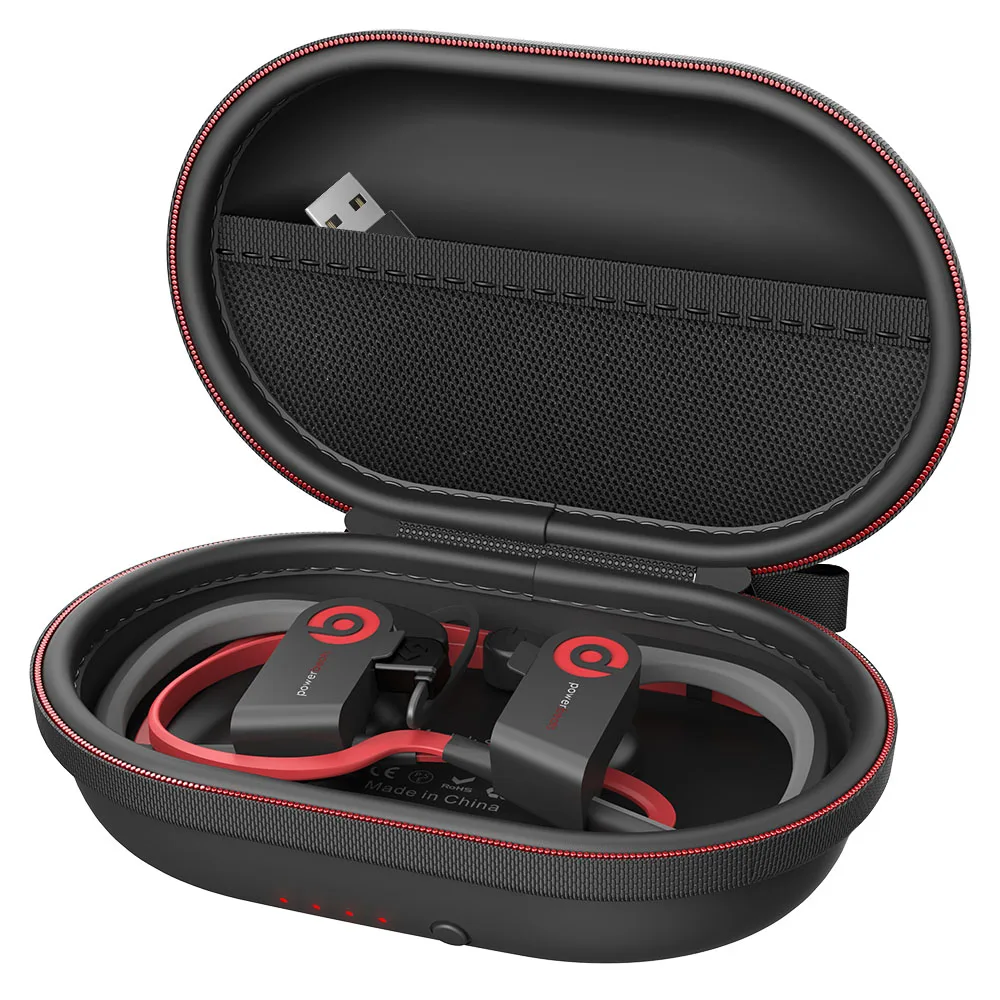 Matree зарядный чехол S50 для Powerbeats 2, Powerbeats 3 и других беспроводных bluetooth наушников жесткий защитный чехол
