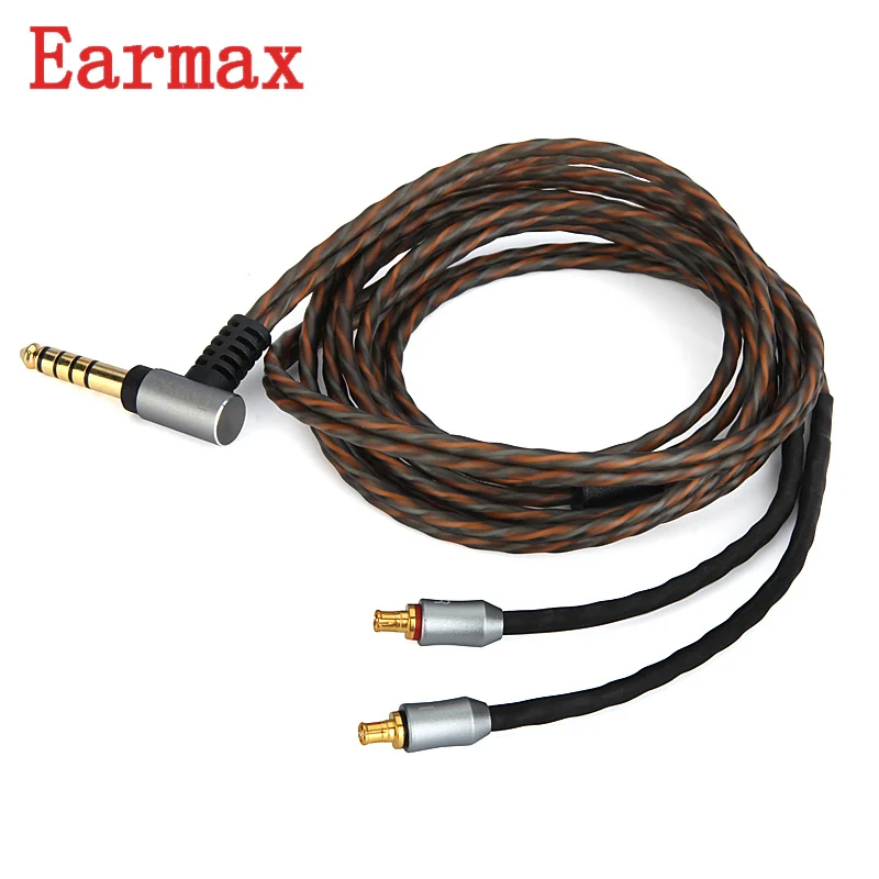 Earmax 213A A2DC Сменный кабель для наушников 3,5 мм разъем OCC посеребренный HIFI аудио кабель для ATH-CKR100is/CKR90/CKS1100is