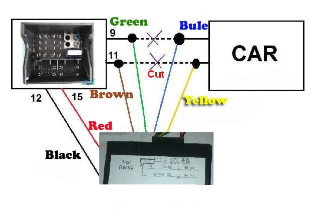 

for BMW CIC retrofit adapter emulator,video in motion E90 E60 X5 X6 E7X E9X E6X E81 E82 E87 E88