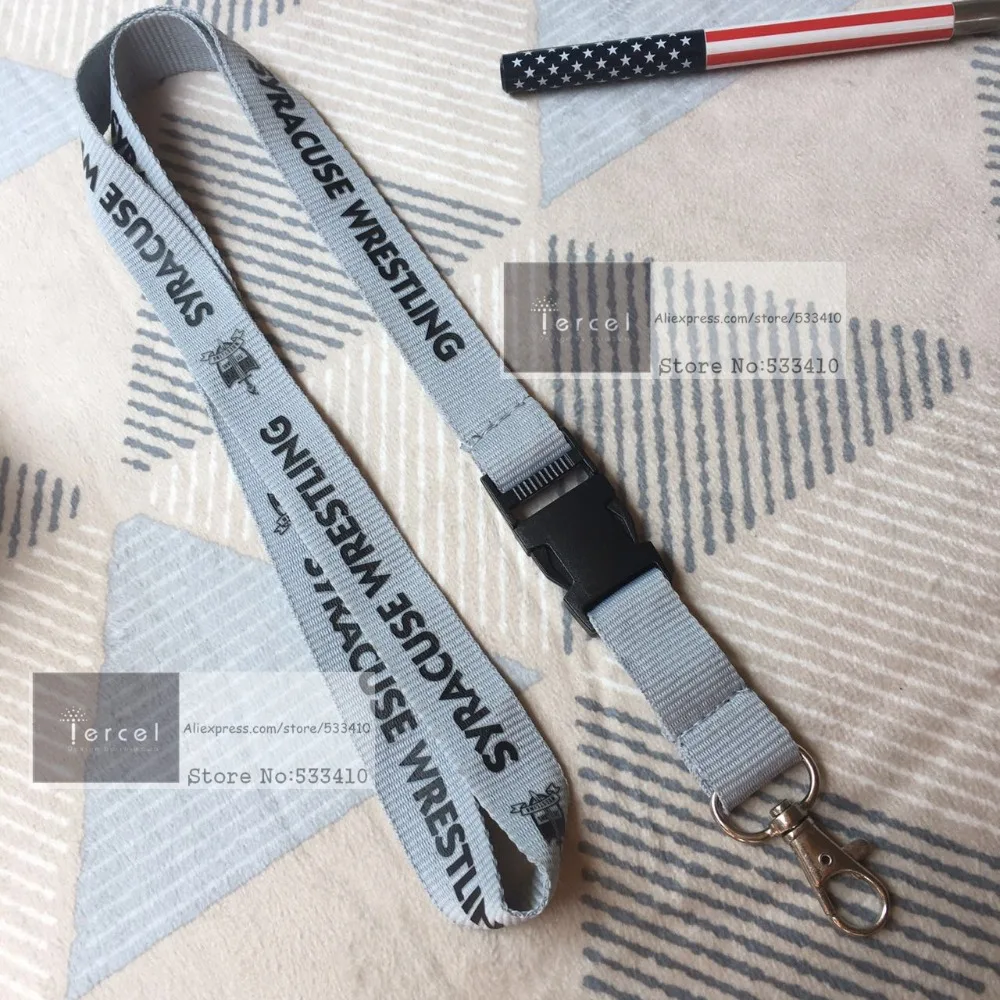 

50pcs/lot customized lanyard polyester neck strap lanyard with your own logo printed by FEDEX express