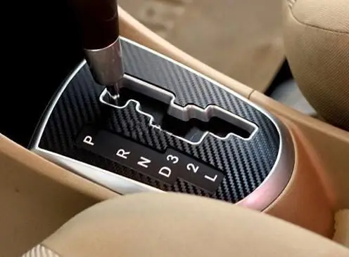 Автомобильная автоматическая панель из углеродного волокна 3d стикер