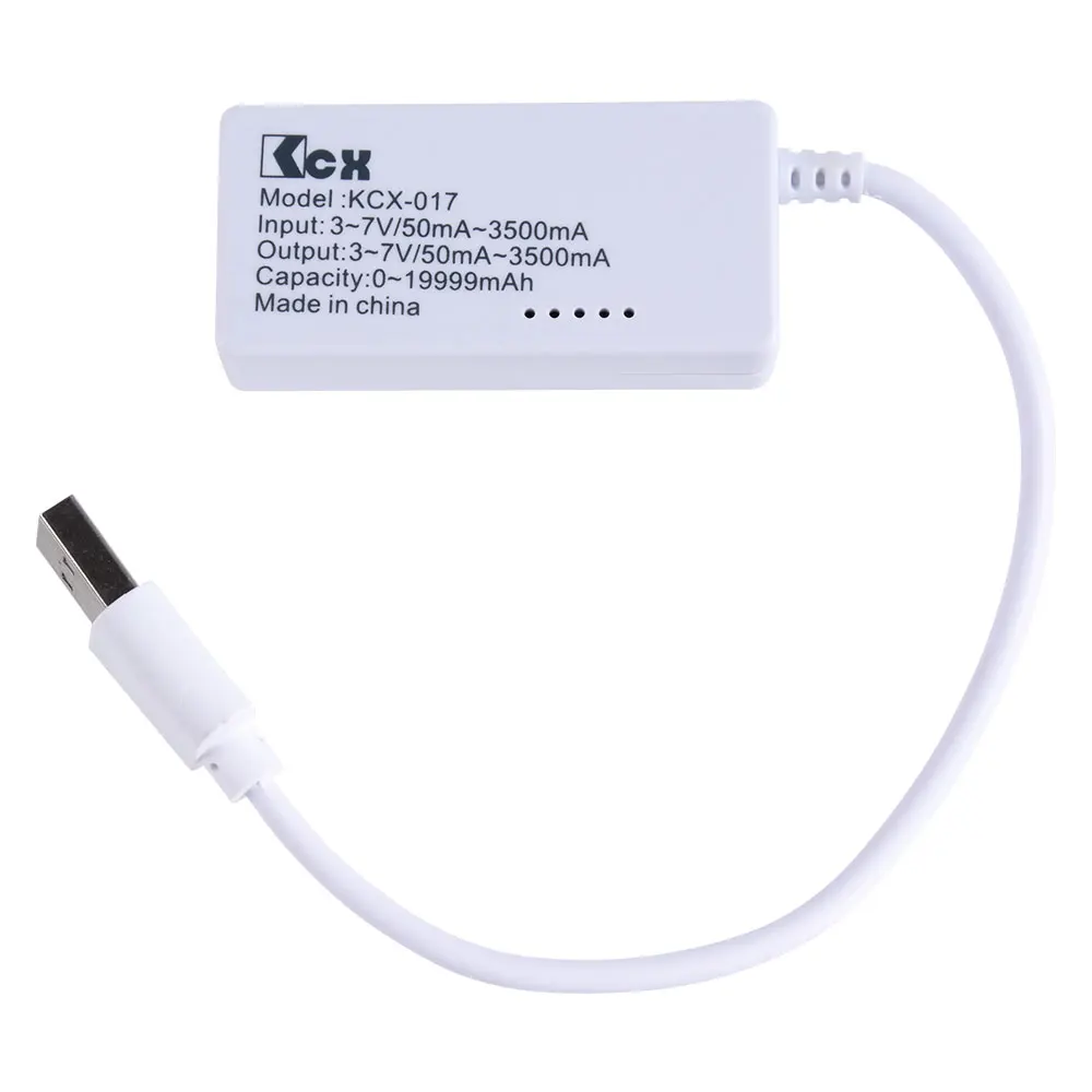 kcx 017 usb charging detector voltage and current tester charge indicator free global shipping
